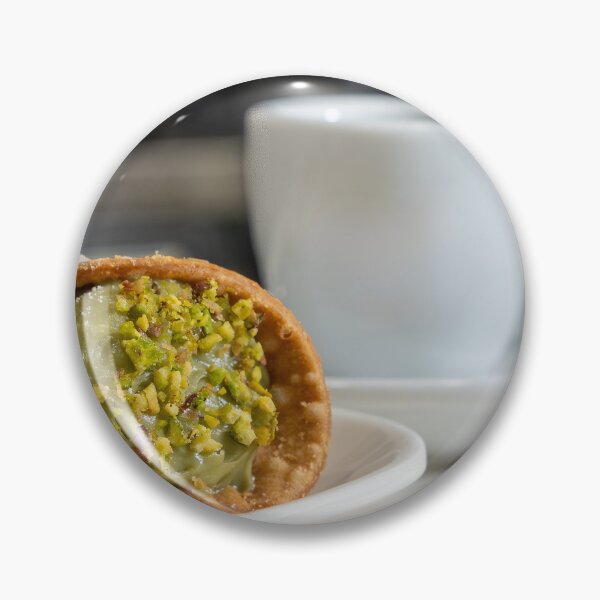 Item preview, Sicilian Pistachio Cannolo with Espresso – Italian Dessert Art designed and sold by giulombardo.