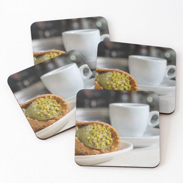 Item preview, Sicilian Pistachio Cannolo with Espresso – Italian Dessert Art designed and sold by giulombardo.