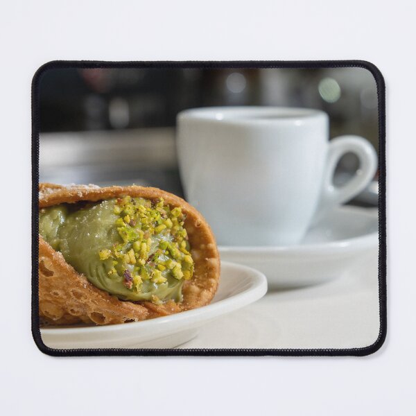 Item preview, Sicilian Pistachio Cannolo with Espresso – Italian Dessert Art designed and sold by giulombardo.