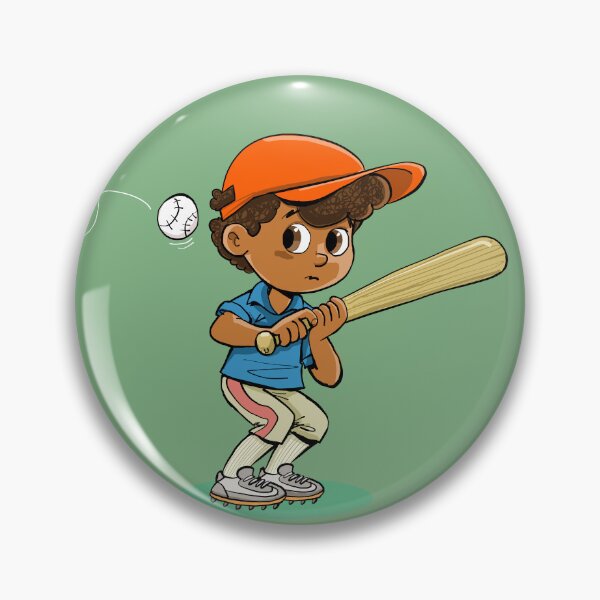 Item preview, scared little baseball player is waiting for the ball designed and sold by duxpavlic.