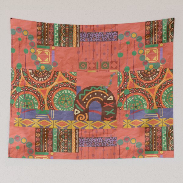 Item preview, Africa geometric pattern designed and sold by Abelievingheart.