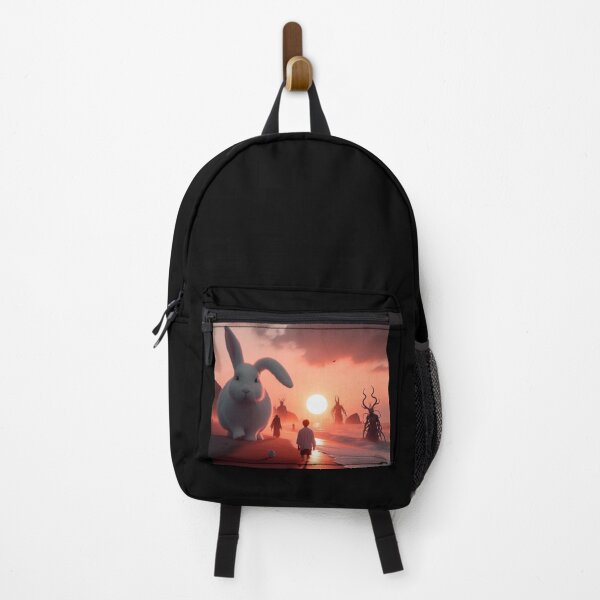 Item preview, Giant rabbit roaming the beach and fantastic creatures designed and sold by Dogandesighn.