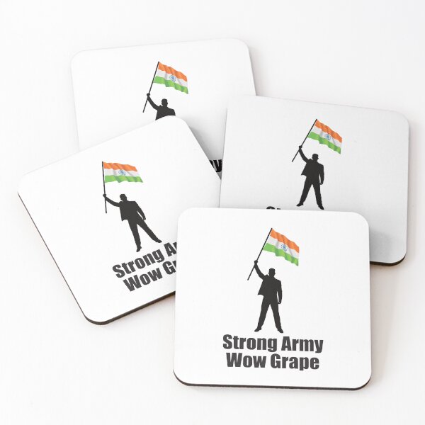 Item preview, Strong Army Wow Grape - Destroy India Meme Shirt designed and sold by AbrahamicDesign.
