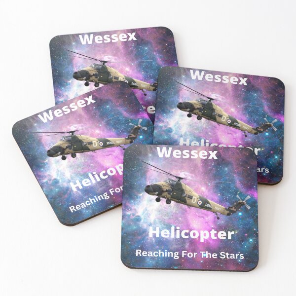 Item preview, Wessex Helicopter reaching for the stars designed and sold by Bagsyrose.