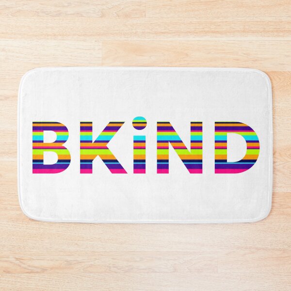 Item preview, BKiND – Vibrant Multicolor 'Be Kind' Typography Design designed and sold by Get Kind Creations by:GaryKilmer.
