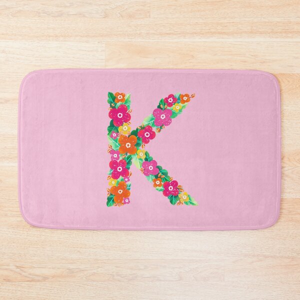 Item preview, Floral letter K designed and sold by Kaushlydraw.