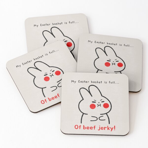Item preview, My easter basket is full of beef jerky! designed and sold by dreamlandbuyers.