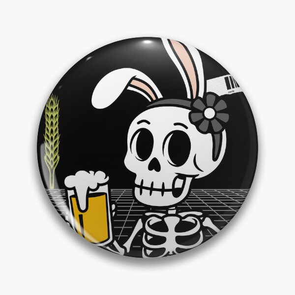 Item preview, skull bunny   designed and sold by darkthings design.