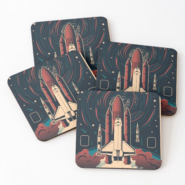 Item preview, rocket launch into space designed and sold by Mauswohn.