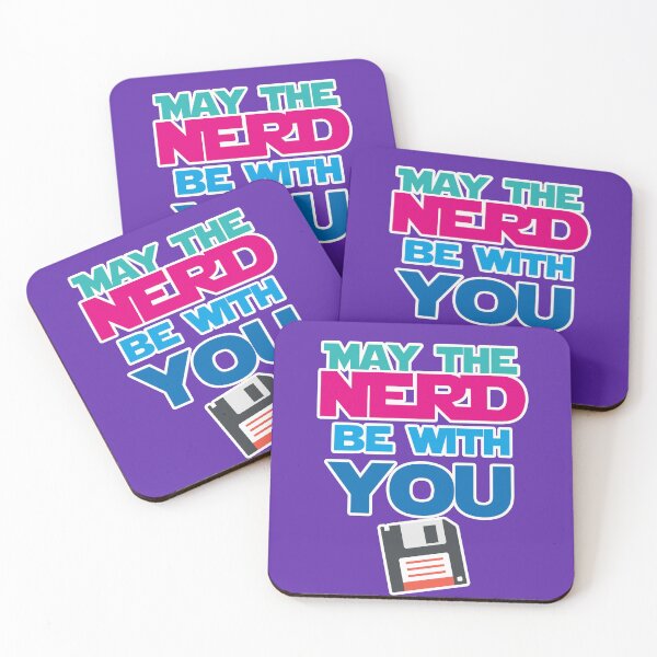 Item preview, May the nerd be with you, quote designed and sold by Mauswohn.