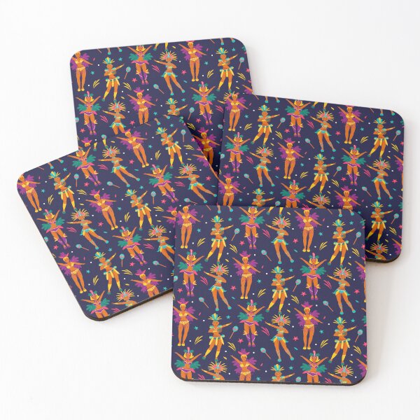 Item preview, Brazilian carnival, party pattern designed and sold by Mauswohn.