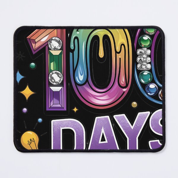 Item preview, Brighter Happy 100th Day Of School designed and sold by tearbytea.