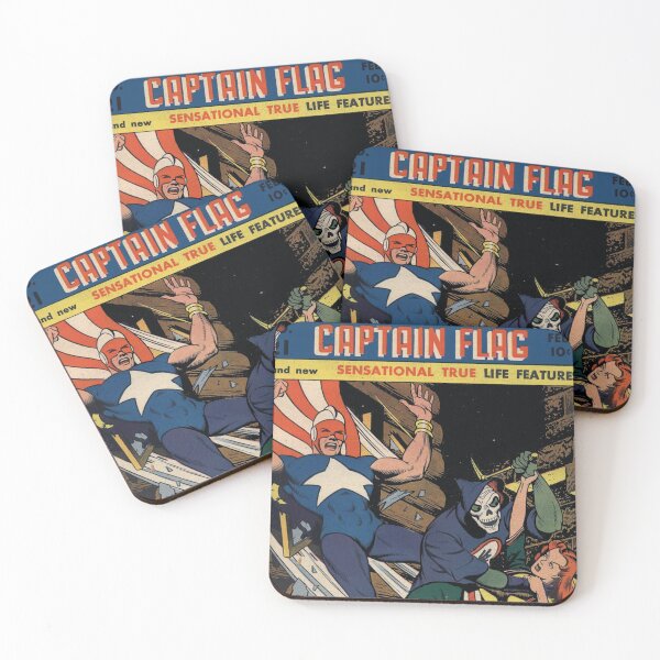 Item preview, Captain Flag, 1940s comic designed and sold by Mauswohn.