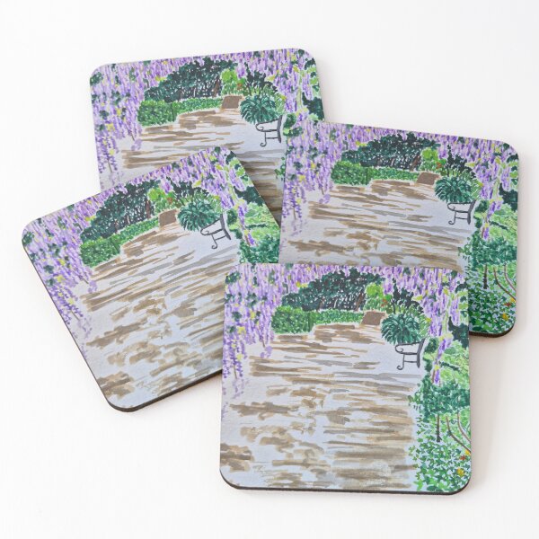 Item preview, Wisteria in bloom designed and sold by Rebecca Joy Art.