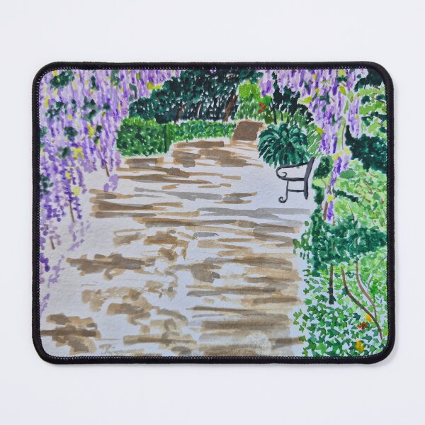 Item preview, Wisteria in bloom designed and sold by ArtbyRebeccaJoy.