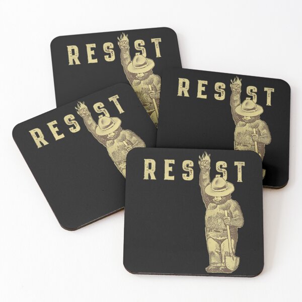Item preview, Smokey The Bear Resist  Funny designed and sold by delacerdaan.