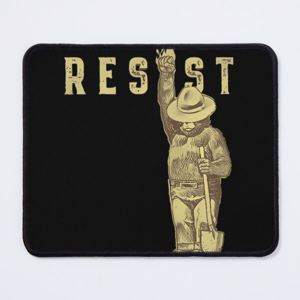 Item preview, Smokey The Bear Resist Funny designed and sold by delacerdaan.