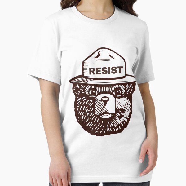 Artikel-Vorschau von Smokey der Bär widerstehen Shirt Nationalparks, designt und verkauft von delacerdaan.