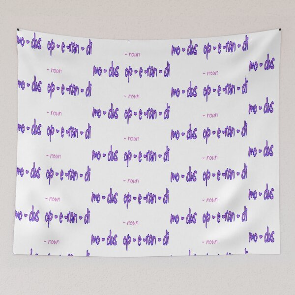 Item preview, Modus operandi designed and sold by Huskyyy Designs.