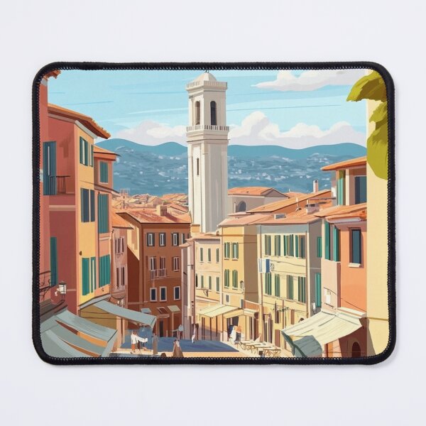 Item preview, Lucca Travel Poster, Perfect Gift for Travel Enthusiasts, Vintage Style Wall Art, Italy Wall art for home decor, Lucca print. designed and sold by Thegalleryshop1.