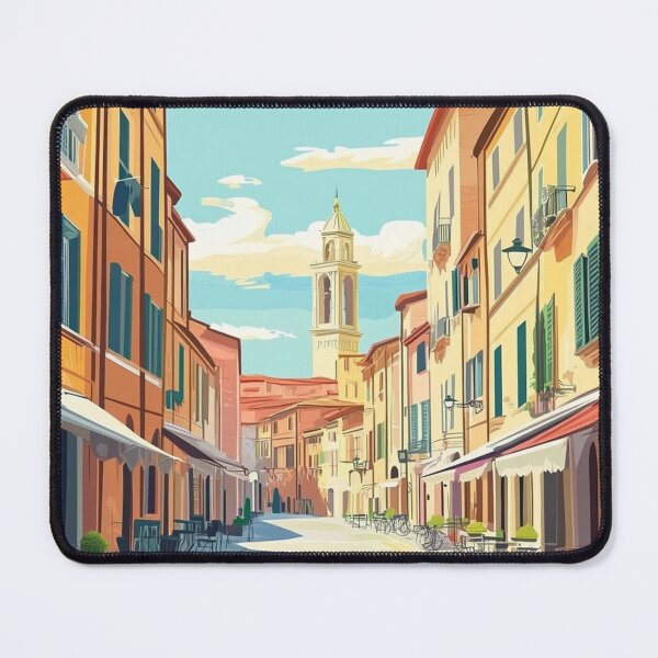 Item preview, Lucca Travel Poster, Perfect Gift for Travel Enthusiasts, Vintage Style Wall Art, Italy Wall art for home decor, Lucca print. designed and sold by Thegalleryshop1.