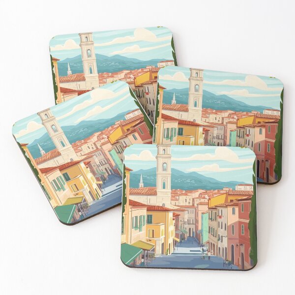 Item preview, Lucca Travel Poster, Perfect Gift for Travel Enthusiasts, Vintage Style Wall Art, Italy Wall art for home decor, Lucca print. designed and sold by Thegalleryshop1.