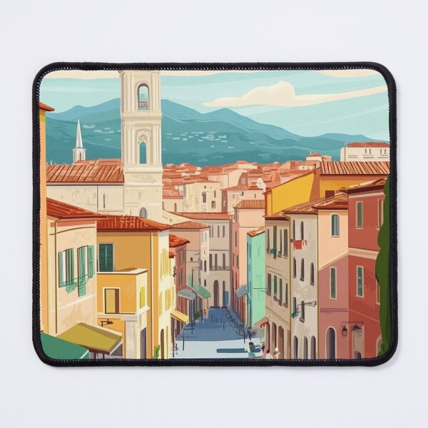 Item preview, Lucca Travel Poster, Perfect Gift for Travel Enthusiasts, Vintage Style Wall Art, Italy Wall art for home decor, Lucca print. designed and sold by Thegalleryshop1.