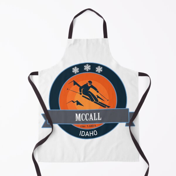 Item preview, McCall Idaho Skiing Badge designed and sold by Wanderful-roads.