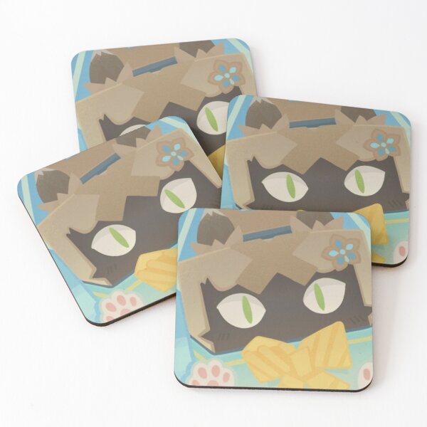 Item preview, Genshin Impact Name Card Kirara: Neko Box designed and sold by Geraldine-N.