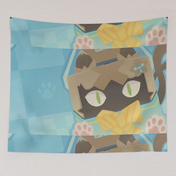 Item preview, Genshin Impact Name Card Kirara: Neko Box designed and sold by Geraldine-N.