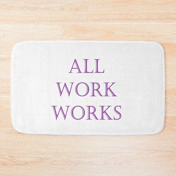 Item preview, All Work Works designed and sold by TShirtCrafters.