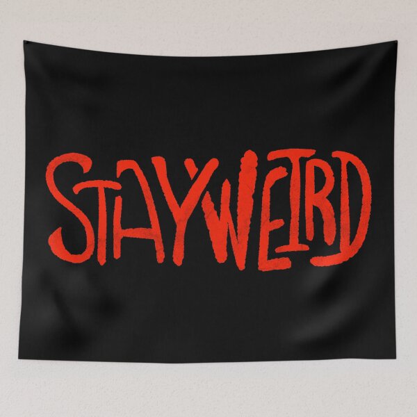 Item preview, stay weird designed and sold by lillyrise.