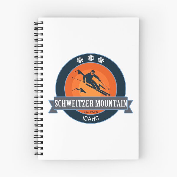 Item preview, Schweitzer Mountain Idaho Skiing Badge designed and sold by Wanderful-roads.