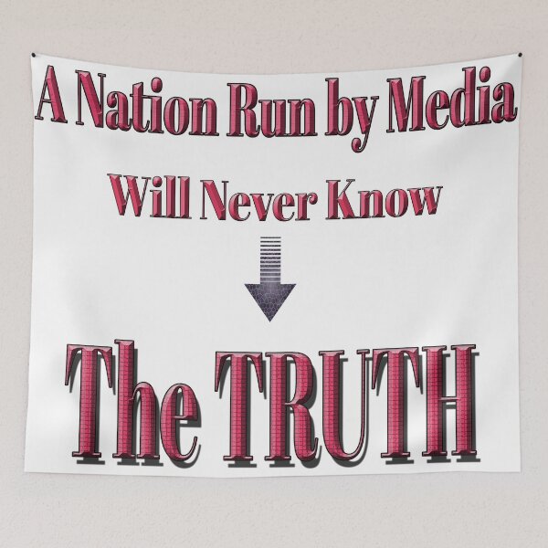 Item preview, A nation run by media designed and sold by Huskyyy Designs.