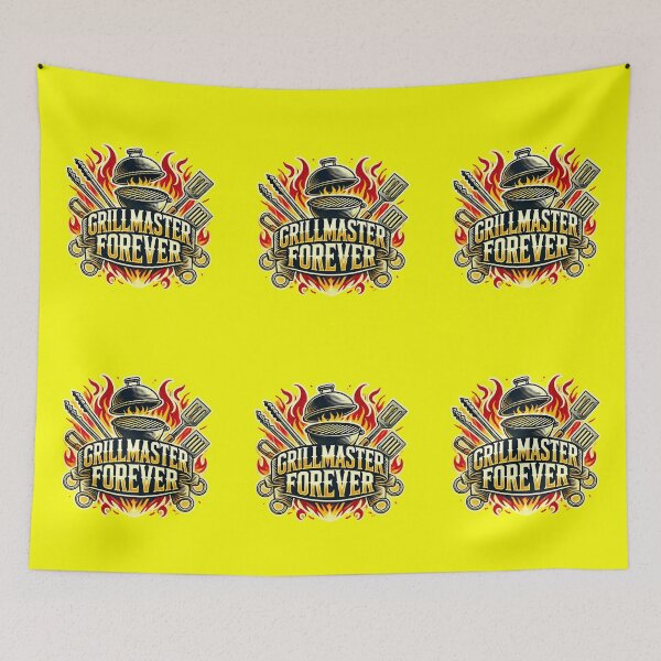 Item preview, Grill Master Forever Bbq Lover Design designed and sold by TrendsLook.