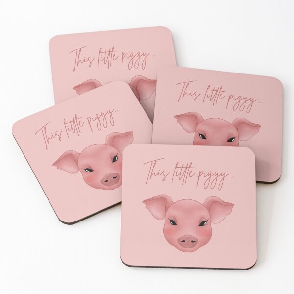 Item preview, This Little Piggy Pig designed and sold by Scrabbly Doodles.