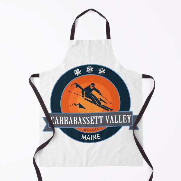 Item preview, Carrabassett Valley Maine Skiing Badge designed and sold by Wanderful-roads.