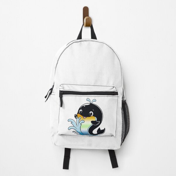 Item preview, Kawaii AroAce Agender Whale - AroAce Agender Pride Design designed and sold by Travelslightly.
