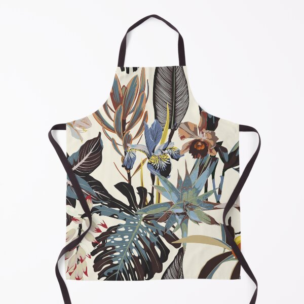 Item preview, Beautiful vintage Floral pattern in the many kind of flowers, palm leaves. designed and sold by MatyKotiv.