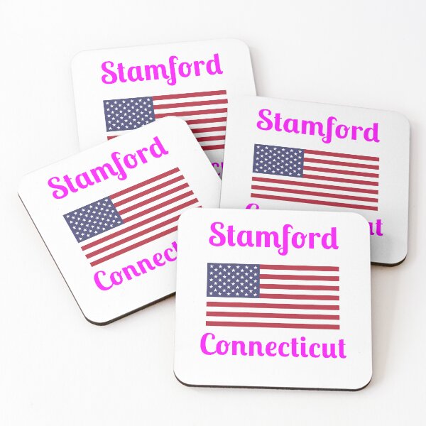 Item preview, Stamford Connecticut - Stylish Prints, designed and sold by Fleetwood1994.