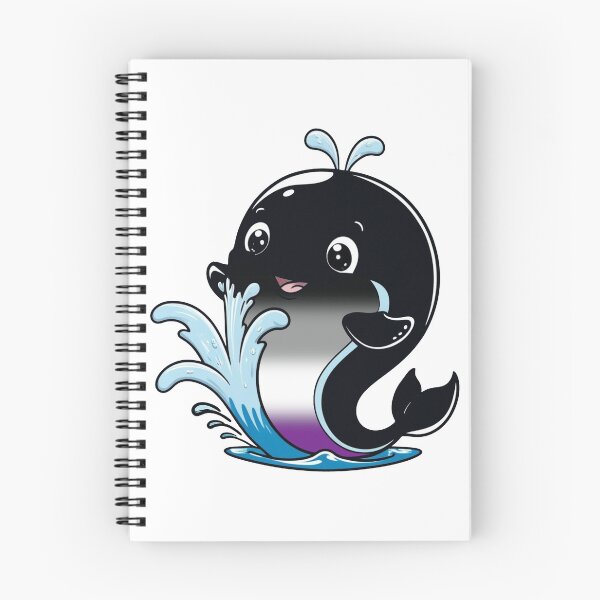 Item preview, Kawaii Asexual Whale - Ace Pride Design designed and sold by Travelslightly.