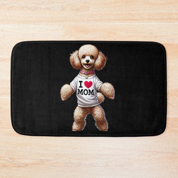Item preview, Poodle Mom I Love Mom Poodle Lover designed and sold by Kimberley King Art  King Art.