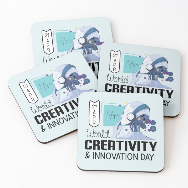 Item preview, 21 April World Creativity & Innovation Day - Wacky Holidays designed and sold by ChemicalXShop.