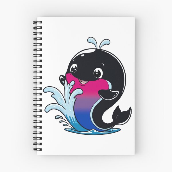 Item preview, Kawaii Bisexual Whale - Bi Pride Design designed and sold by Travelslightly.