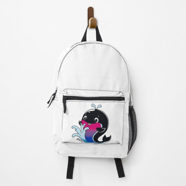 Item preview, Kawaii Bisexual Whale - Bi Pride Design designed and sold by Travelslightly.