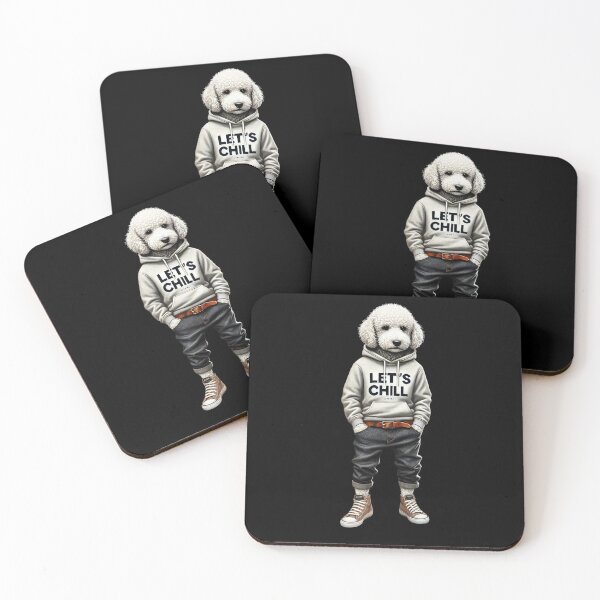 Item preview, Doodle Maltipoo Puddle Sports Fashion Dog Suit Pet Couture Baggy Jeans designed and sold by The Art of Kkatarynka.