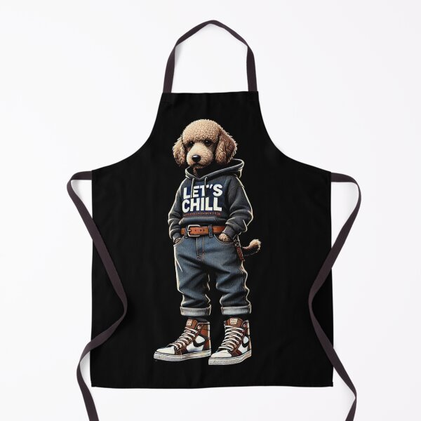 Item preview, Maltipoo Puddle Sports Fashion Dog Suit Pet Couture Baggy Jeans designed and sold by The Art of Kkatarynka.