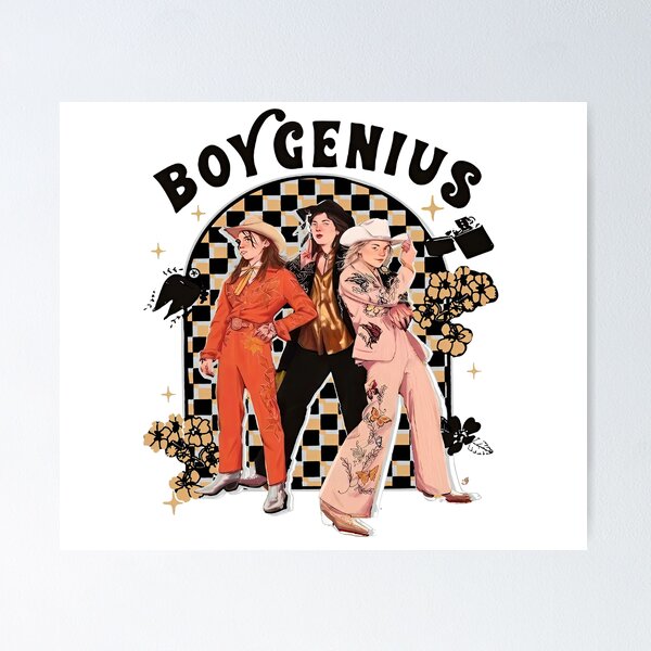 Artikel-Vorschau von Indie-Rock-Legenden Boygenius Merch, designt und verkauft von YubitaLeLe.