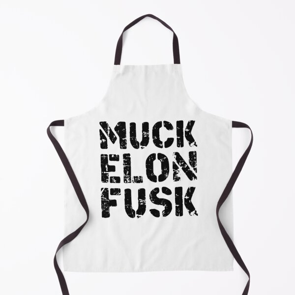 Item preview, muck elon fusk fuck elon musk, muck fusk, no elon, muck elon fusk, tesla bumper decal black designed and sold by ramwebroom.
