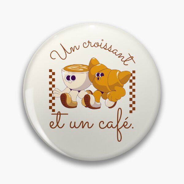 Item preview, Coffee and croissant (in french) designed and sold by Peerless-Prime.